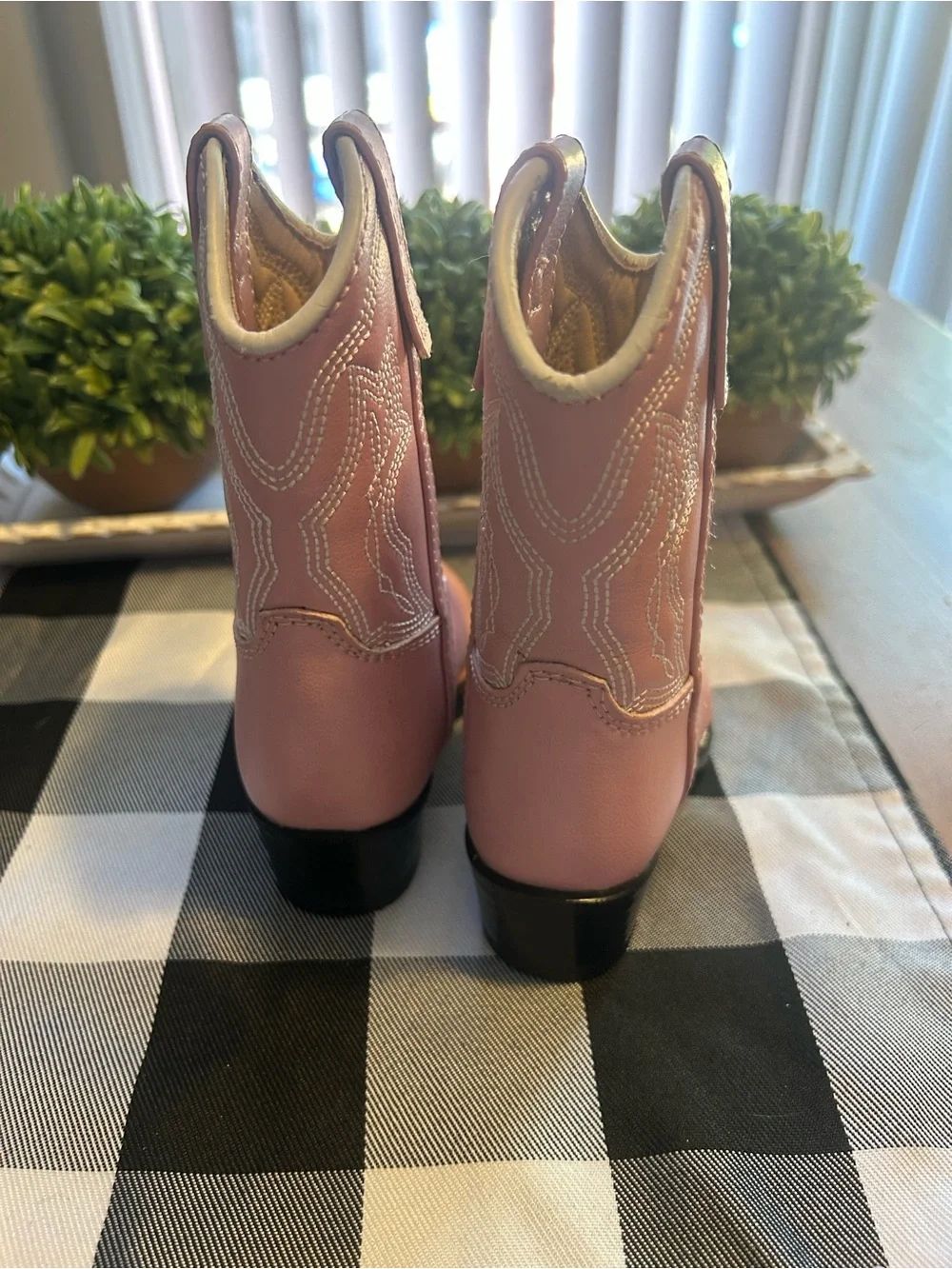 Durango Kids Pink Cowgirl Boots Size 6 Western